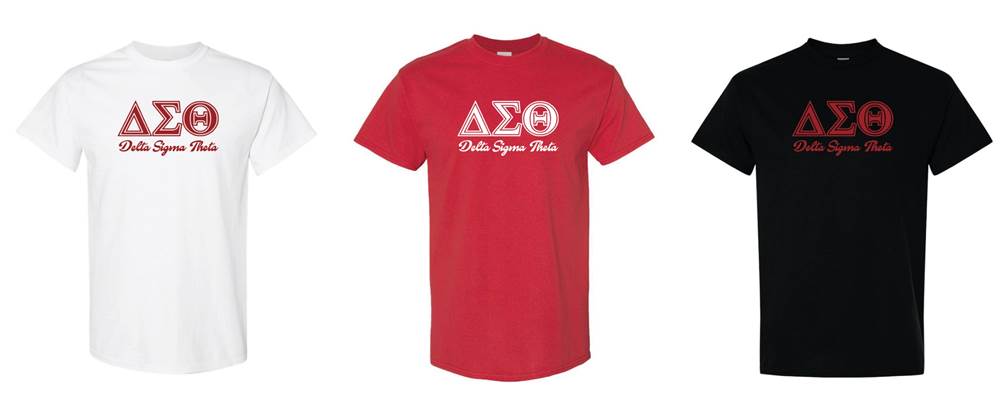 A group of t-shirts with different colors

AI-generated content may be incorrect.